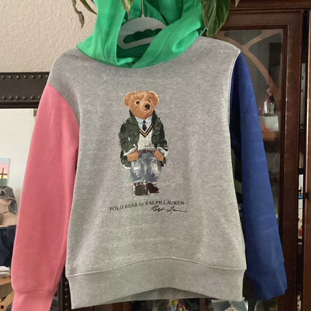 Polo by Ralph Lauren Kids' Colorful Bear Hoodie